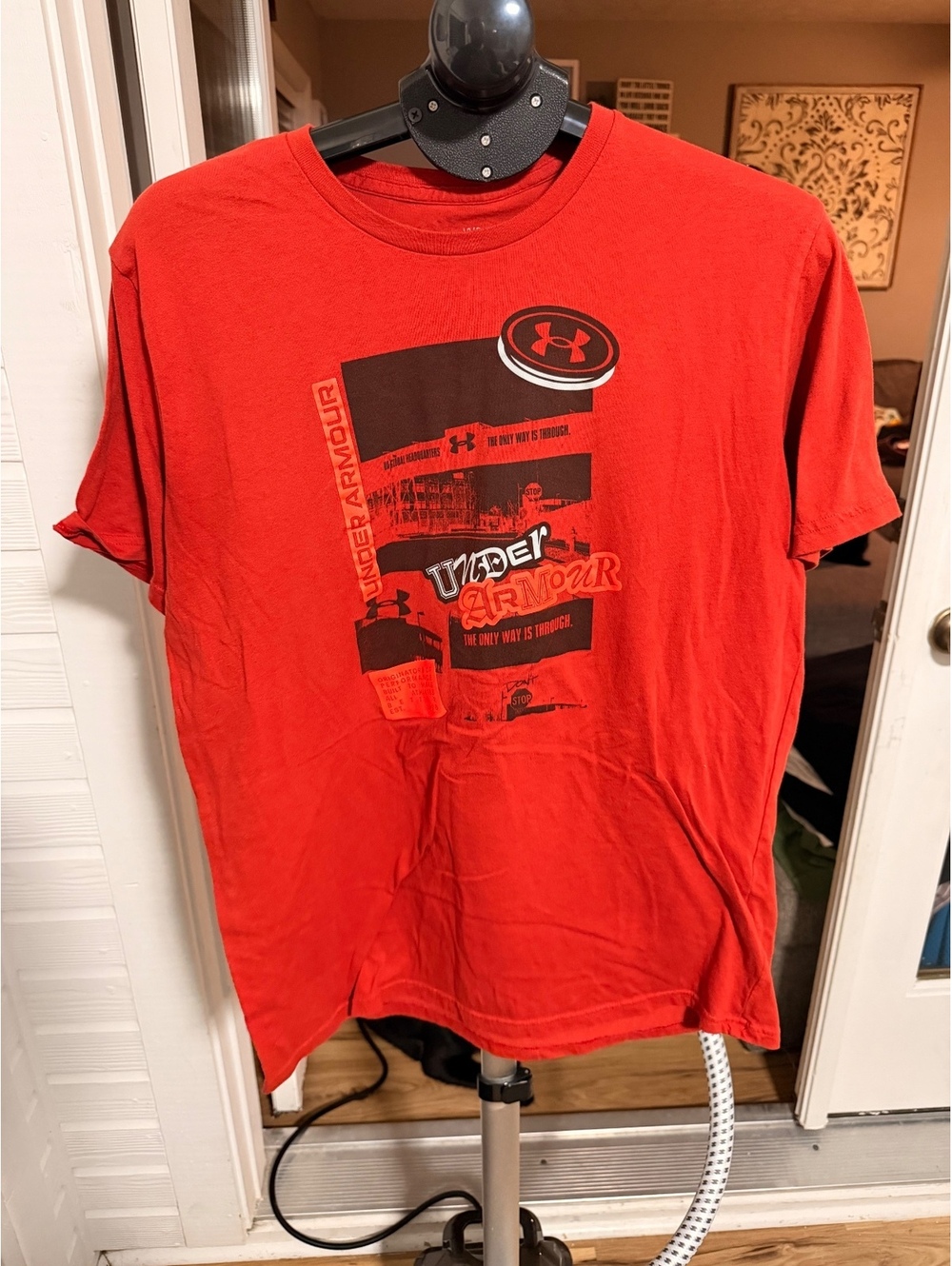 Under Armour red graphic T-shirt